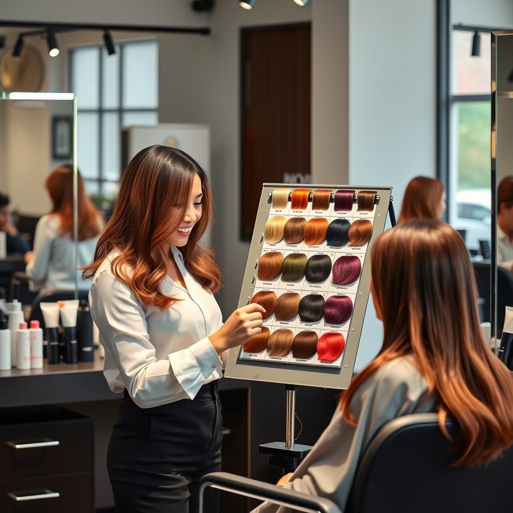 Colorcutのヘアサロン